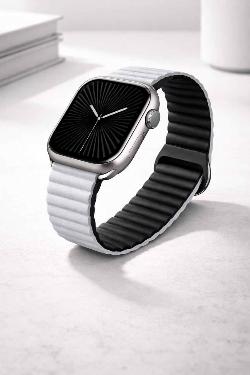Reversible Dual-Color Magnetic Apple Watch Strap